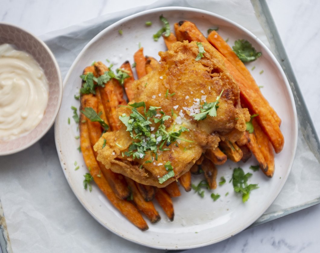 Fish and Chips - Dorsch im Bierteig